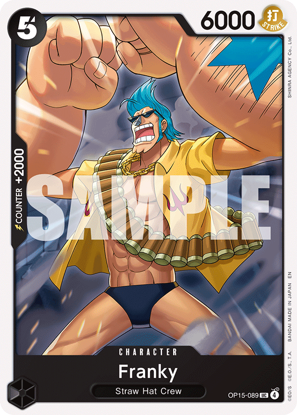 Adventure on Kami's Island - OP15-089 - Franky - UC