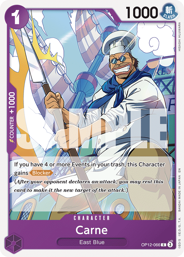Legacy of the Master - OP12-066 - Carne - C