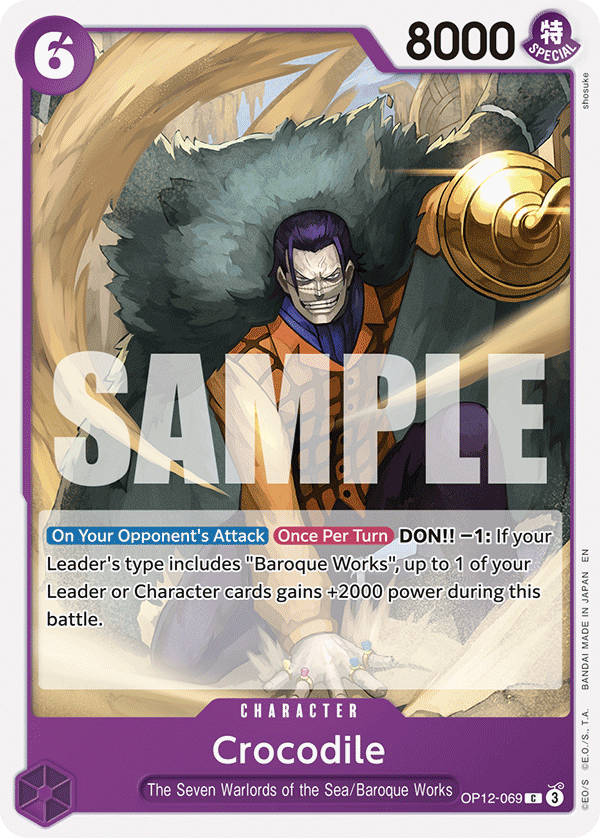 Legacy of the Master - OP12-069 - Crocodile - C