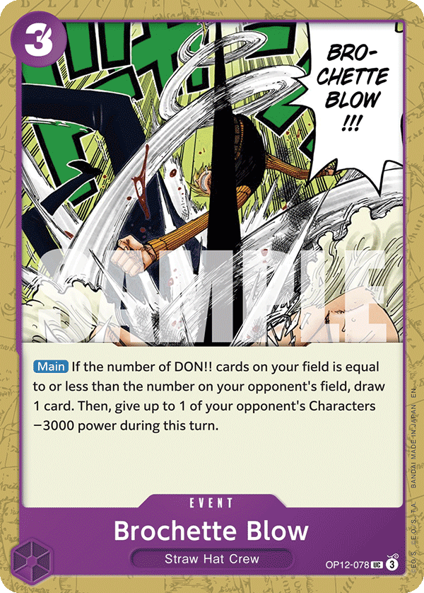 Legacy of the Master - OP12-078 - Brochette Blow - UC