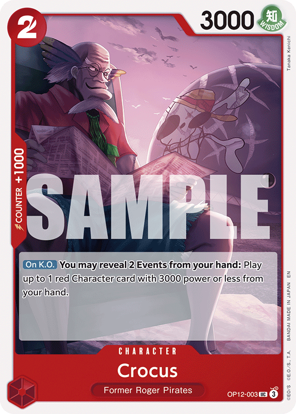 Legacy of the Master - OP12-003 - Crocus - UC