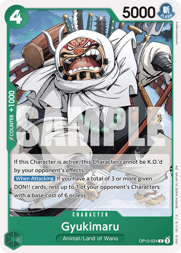 Legacy of the Master - OP12-024 - Gyukimaru - C