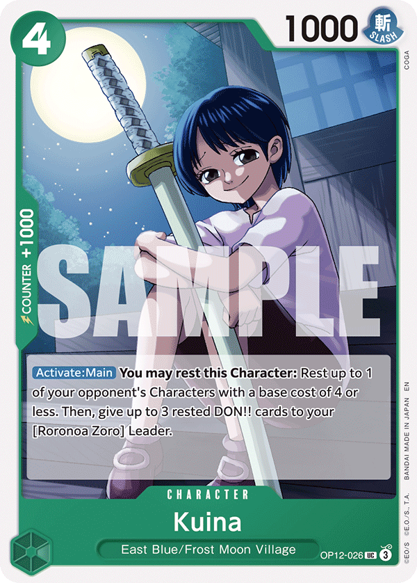Legacy of the Master - OP12-026 - Kuina - UC