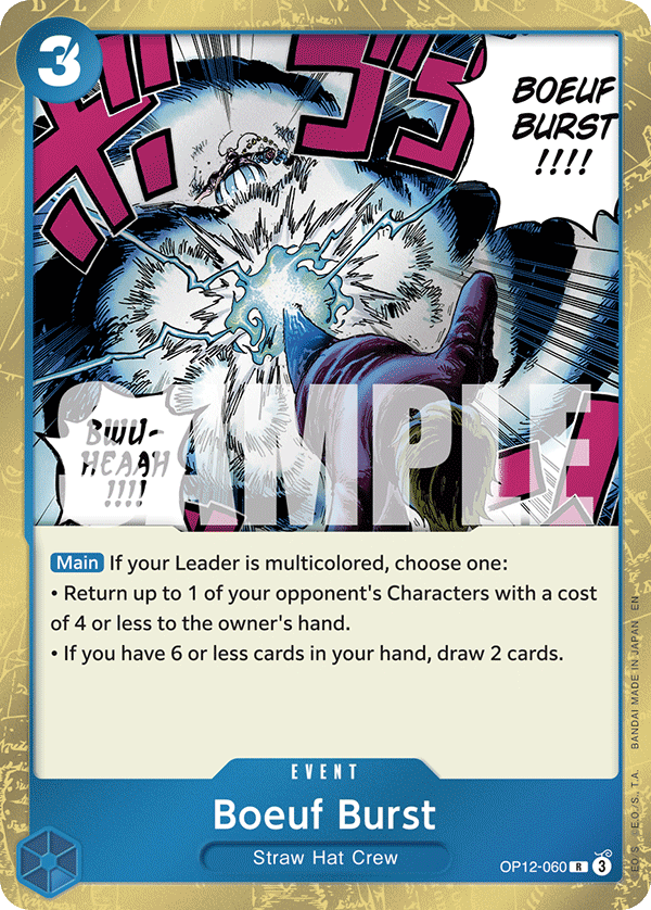 Legacy of the Master - OP12-060 - Boeuf Burst - R - Foil