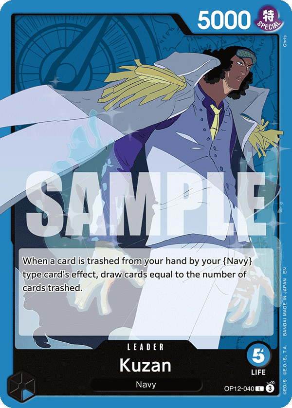 Legacy of the Master - OP12-040 - Kuzan (040) - L