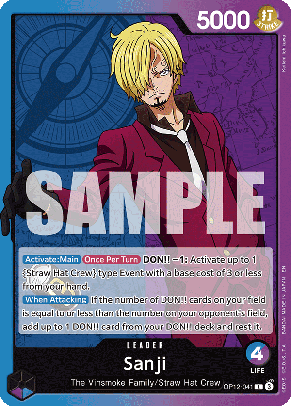 Legacy of the Master - OP12-041 - Sanji (041) - L