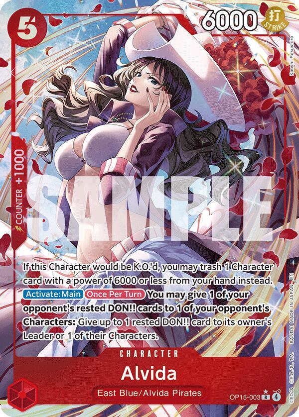 Adventure on Kami's Island - OP15-003 - Alvida (Alternate Art) - R