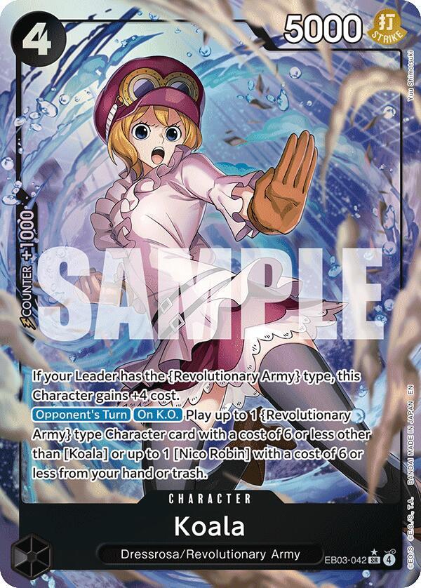 Extra Booster: One Piece Heroines Edition - EB03-042 - Koala - SR - Alt Art
