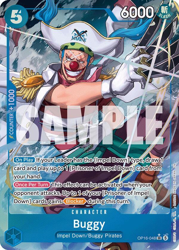 The Time of Battle - OP16-048 - Buggy - SR - Alt Art