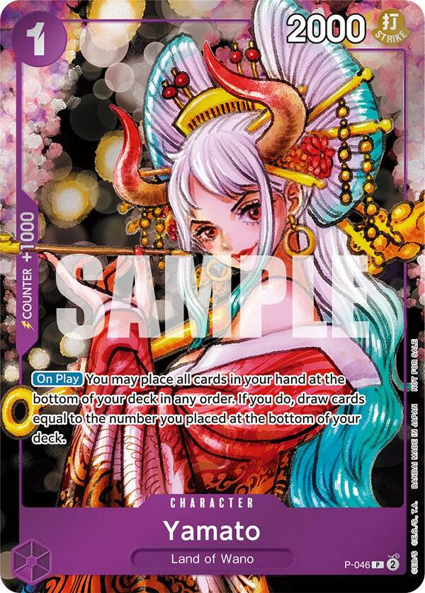 One Piece Promotion Cards - P-046 - Yamato (Event Pack Vol. 3) - PR