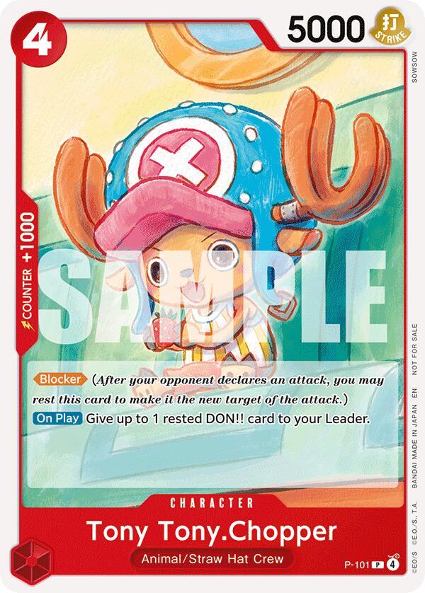 One Piece Promotion Cards - P-101 - Tony Tony.Chopper - PR - Tournament Pack 2026 Vol. 2