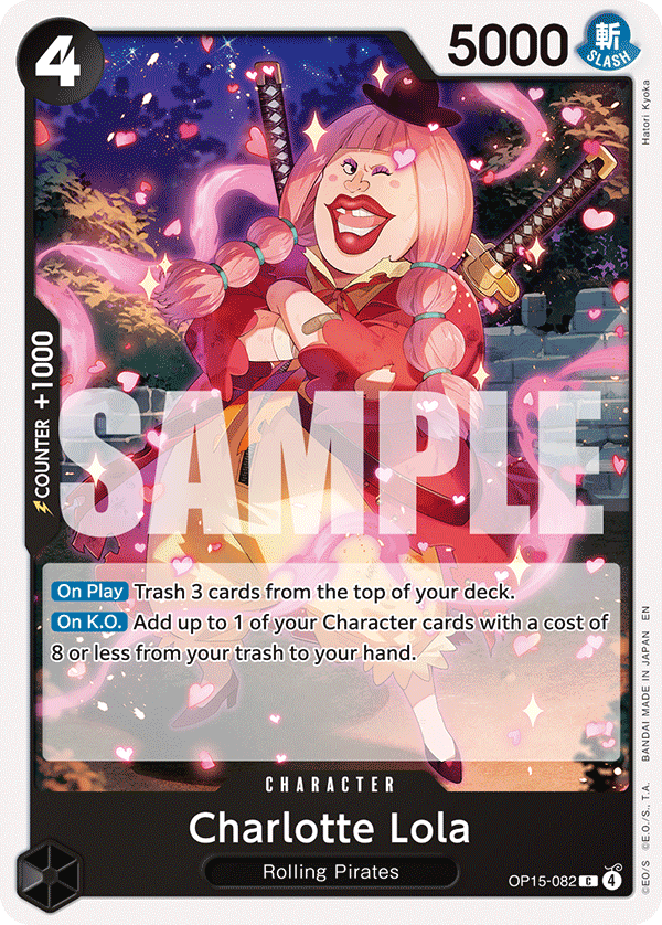 Adventure on Kami's Island - OP15-082 - Charlotte Lola - C
