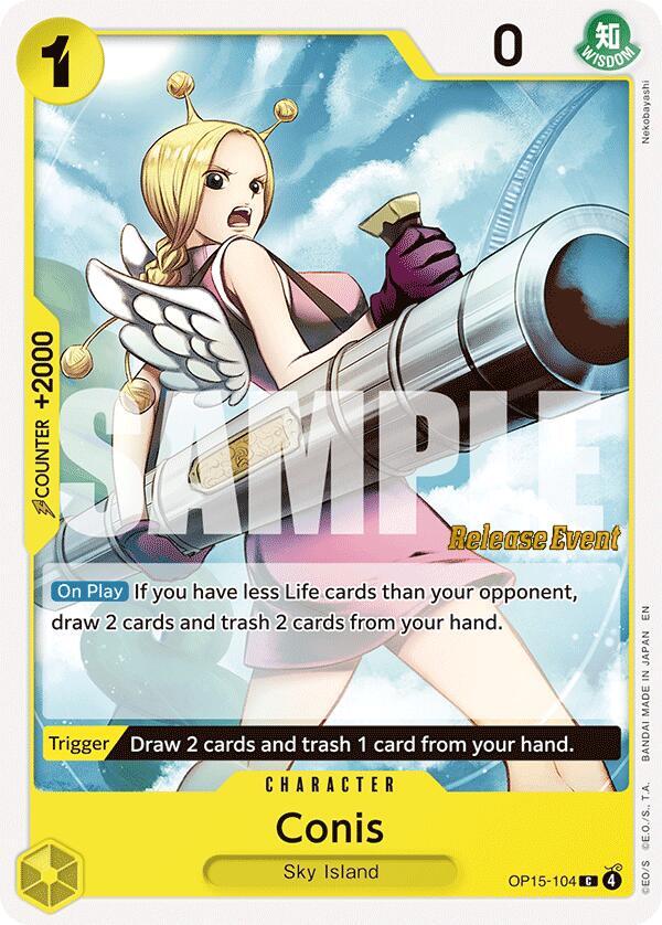 Adventure on Kami's Island Release Event Cards - OP15-104 - Conis - C