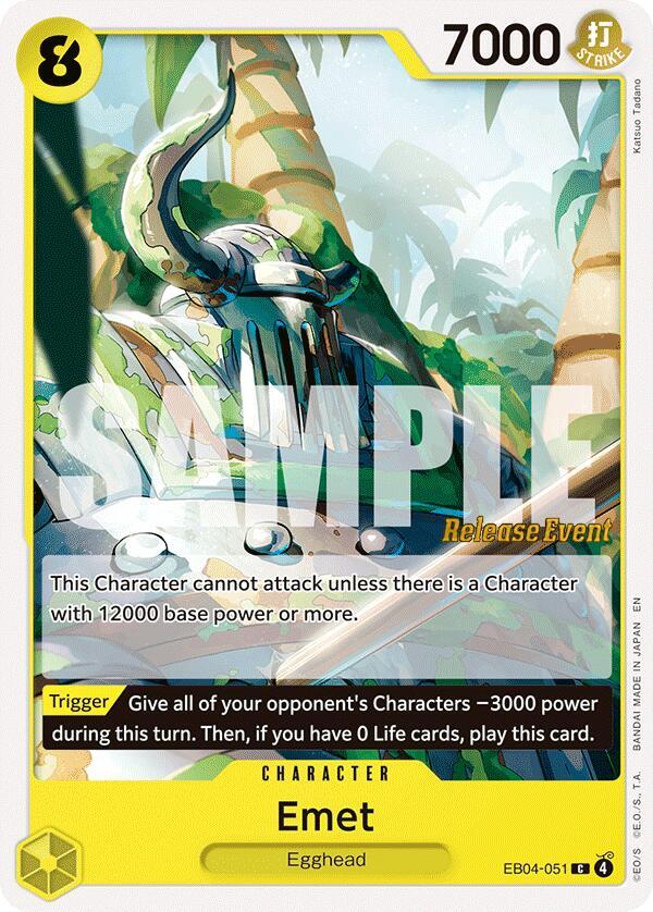 Adventure on Kami's Island Release Event Cards - EB04-051 - Emet - C