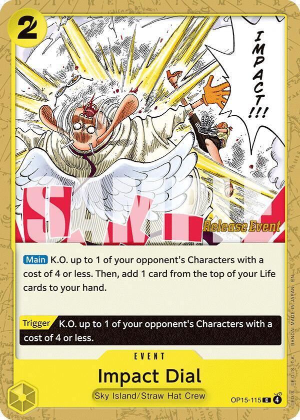 Adventure on Kami's Island Release Event Cards - OP15-115 - Impact Dial - C