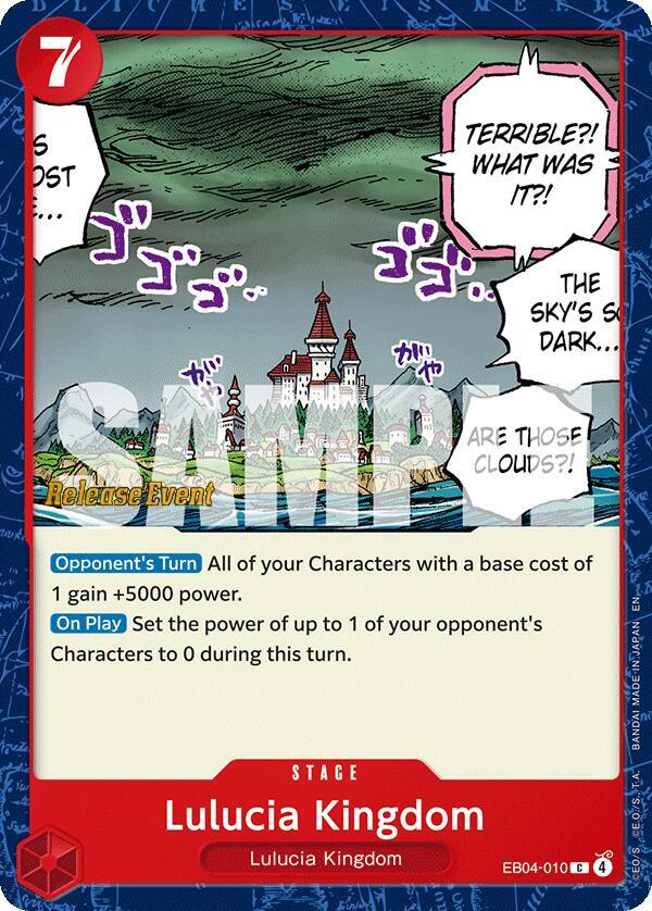 Adventure on Kami's Island Release Event Cards - EB04-010 - Lulucia Kingdom - C
