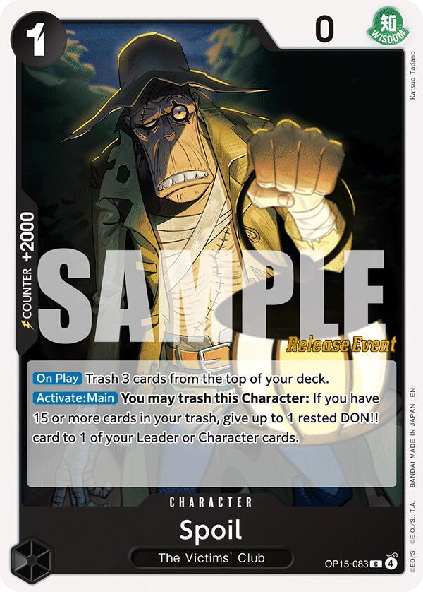 Adventure on Kami's Island Release Event Cards - OP15-083 - Spoil - C