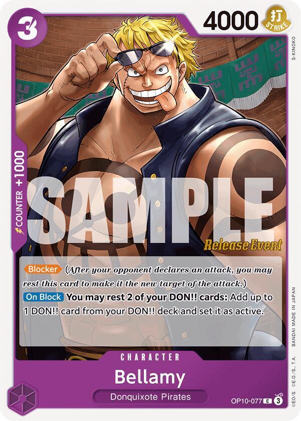 Royal Blood Release Event Cards - OP10-077 - Bellamy - C