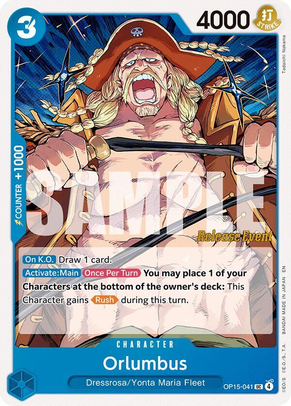 Adventure on Kami's Island Release Event Cards - OP15-041 - Orlumbus - UC