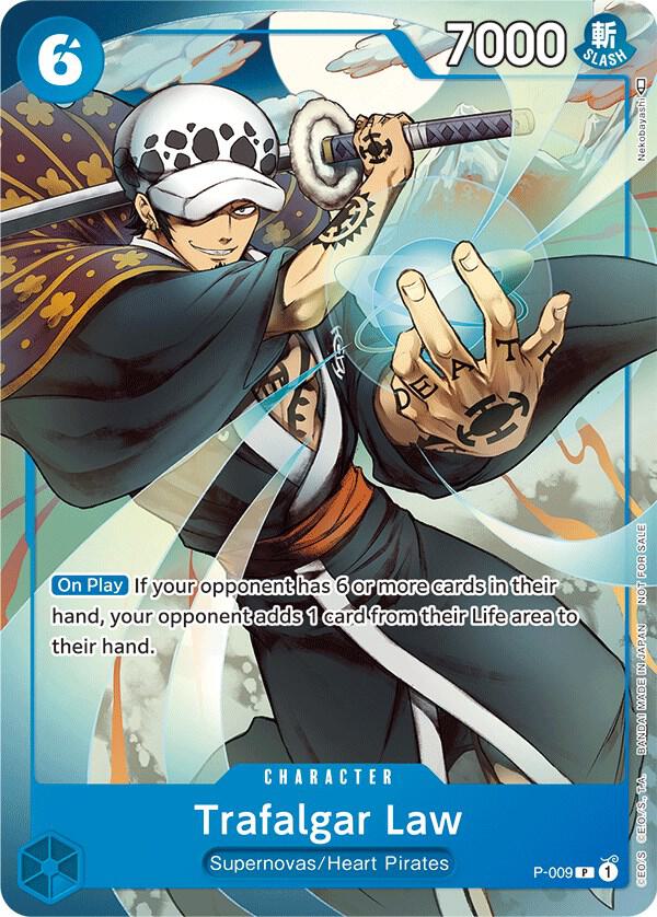 One Piece Promotion Cards - P-009 - Trafalgar Law (Tournament Pack Vol. 1) - PR