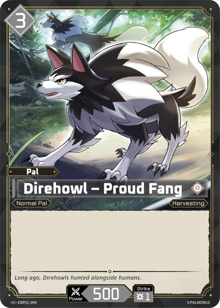 NJ Collectables BP01: Dawn of Palpagos - EBP01-099 - Direhowl - Proud ...