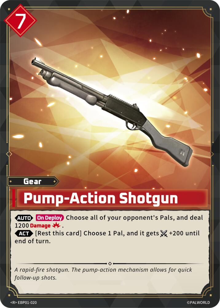 NJ Collectables BP01: Dawn of Palpagos - EBP01-020 - Pump-Action ...