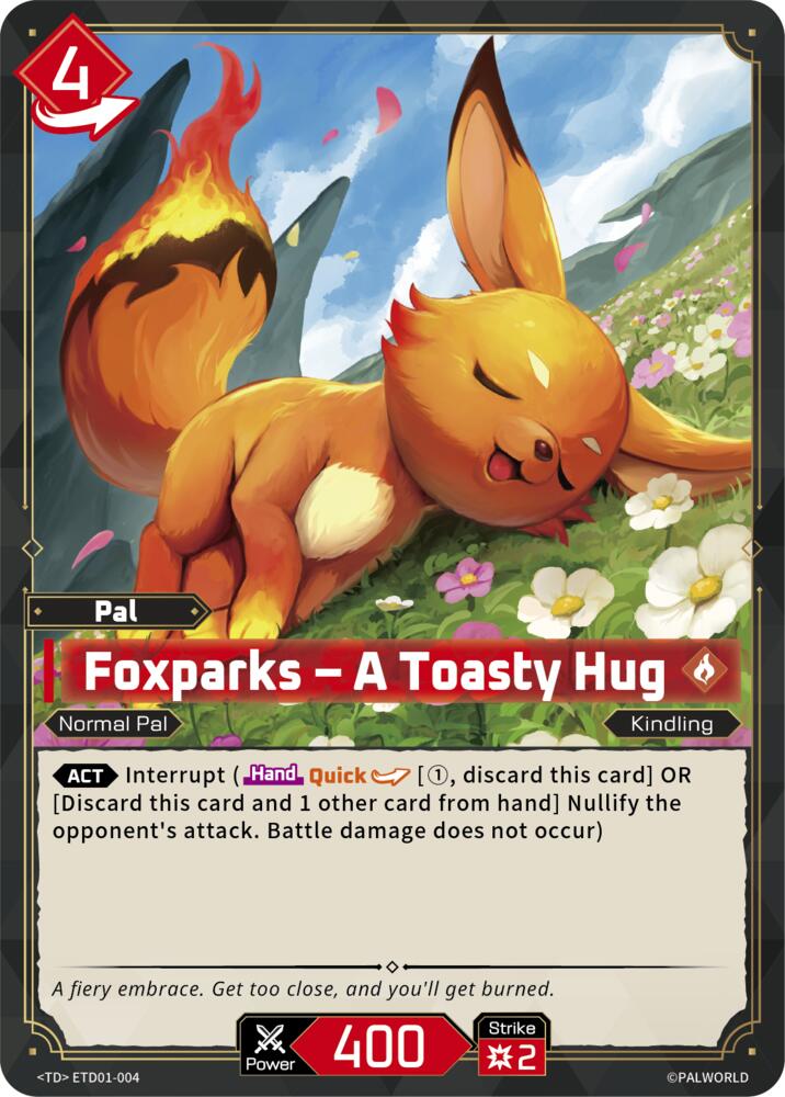 NJ Collectables TD01: Dawn of Palpagos Red•Blue - ETD01-004 - Foxparks ...