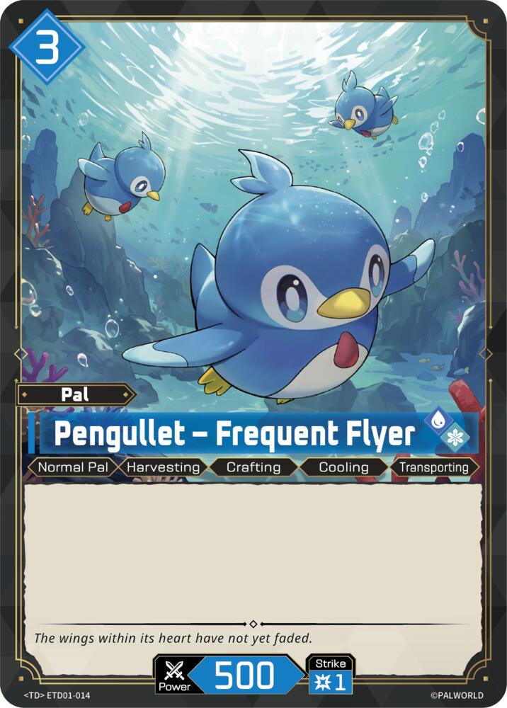 NJ Collectables TD01: Dawn of Palpagos Red•Blue - ETD01-014 - Pengullet ...