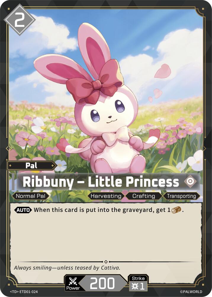 NJ Collectables TD01: Dawn of Palpagos Red•Blue - ETD01-024 - Ribbuny ...