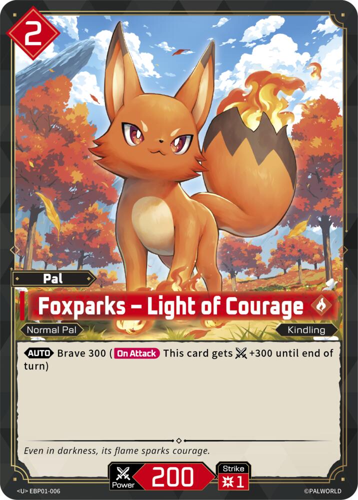 NJ Collectables BP01: Dawn of Palpagos - EBP01-006 - Foxparks - Light ...