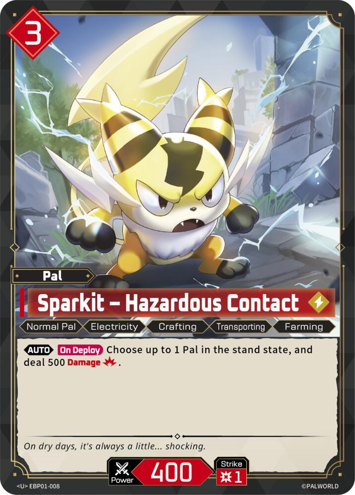 NJ Collectables BP01: Dawn of Palpagos - EBP01-008 - Sparkit ...