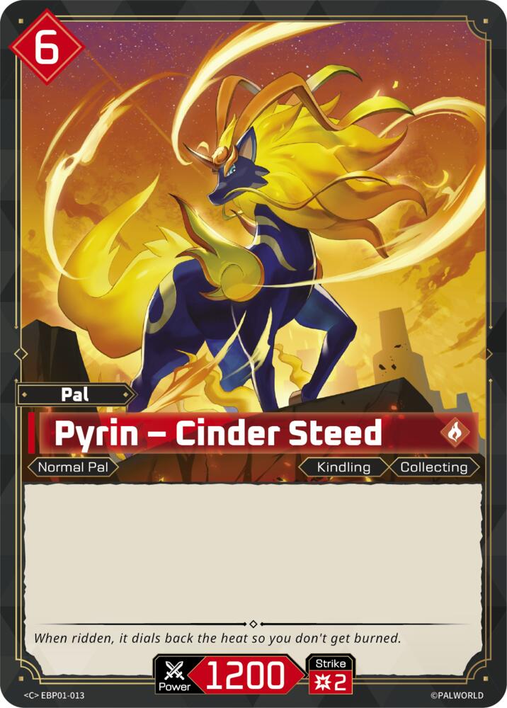 NJ Collectables BP01: Dawn of Palpagos - EBP01-013 - Pyrin - Cinder ...