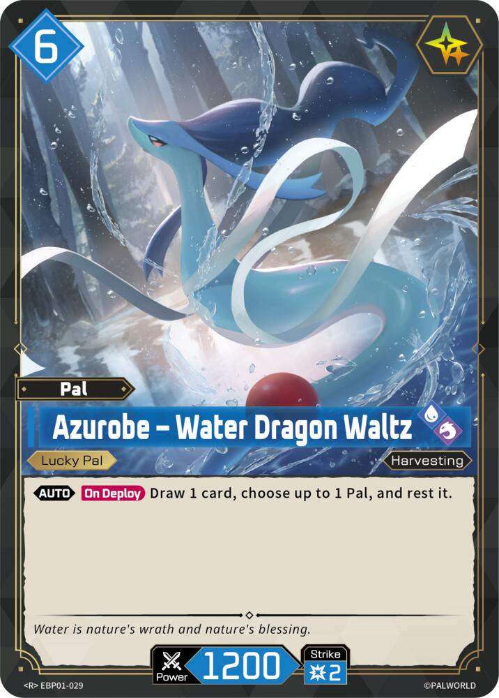 NJ Collectables BP01: Dawn of Palpagos - EBP01-029 - Azurobe - Water ...