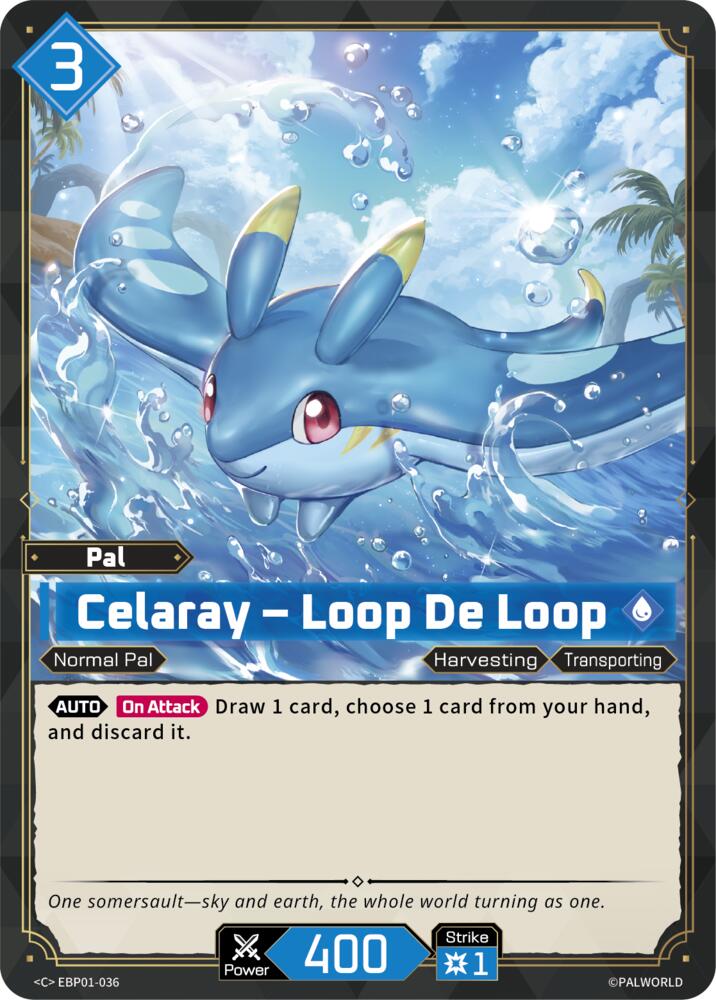 NJ Collectables BP01: Dawn of Palpagos - EBP01-036 - Celaray - Loop De ...