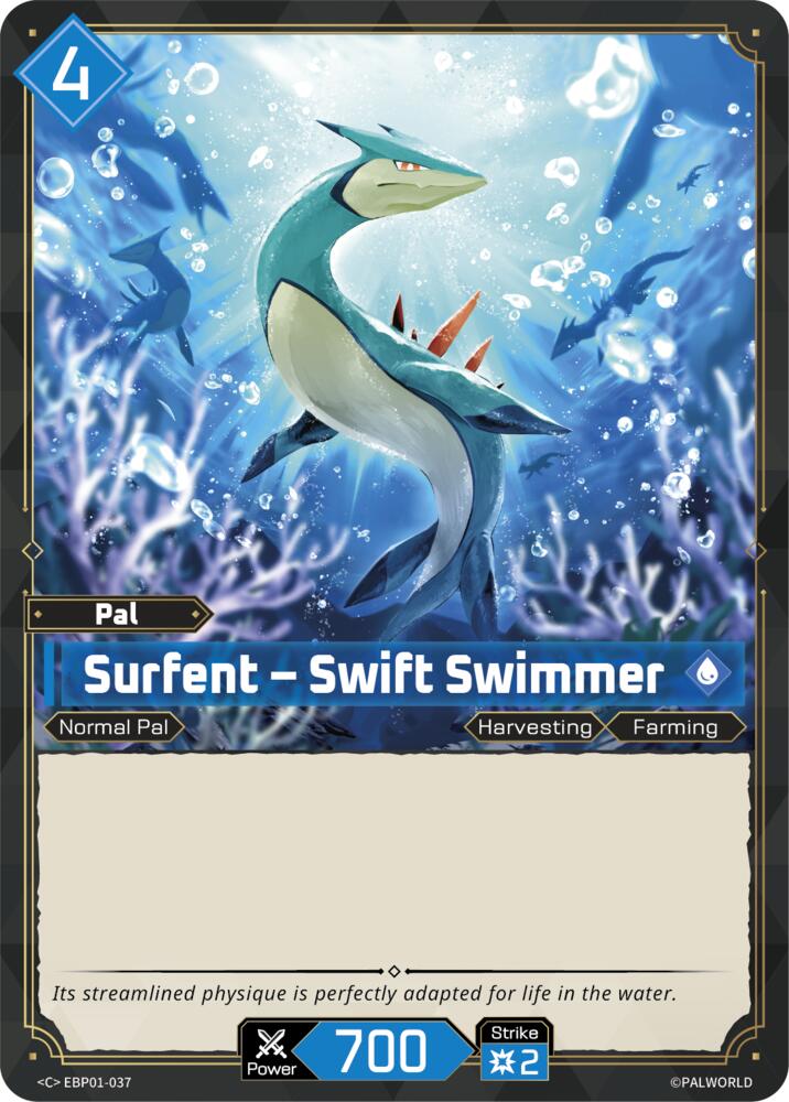 NJ Collectables BP01: Dawn of Palpagos - EBP01-037 - Surfent - Swift ...