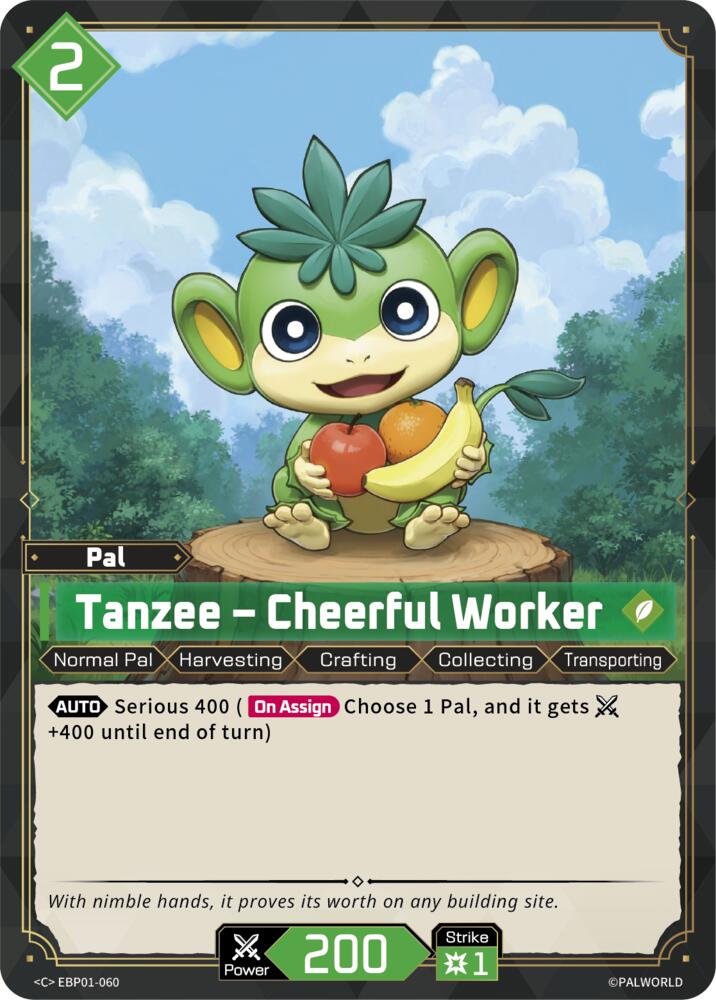 NJ Collectables BP01: Dawn of Palpagos - EBP01-060 - Tanzee - Cheerful ...