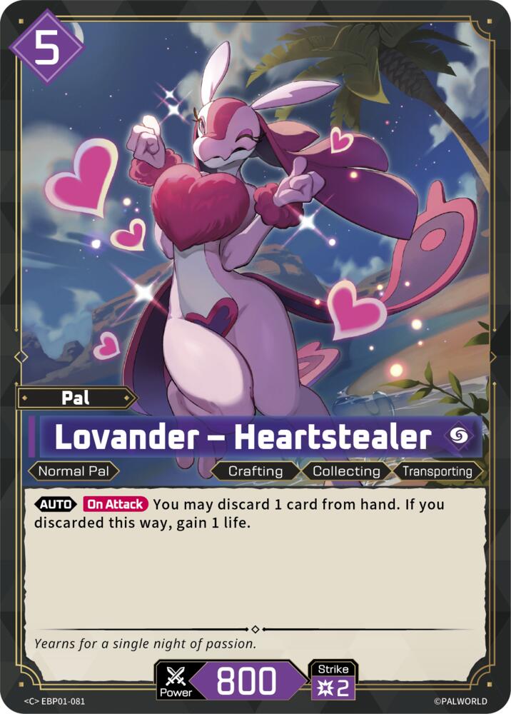 NJ Collectables BP01: Dawn of Palpagos - EBP01-081 - Lovander ...