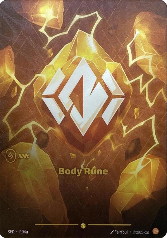 Spiritforged - R04a - Body Rune Alternate Art - Showcase