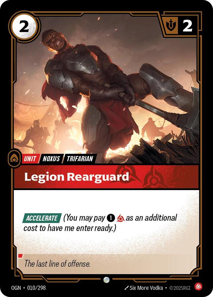 Origins - 010 - Legion Rearguard - Common - Foil
