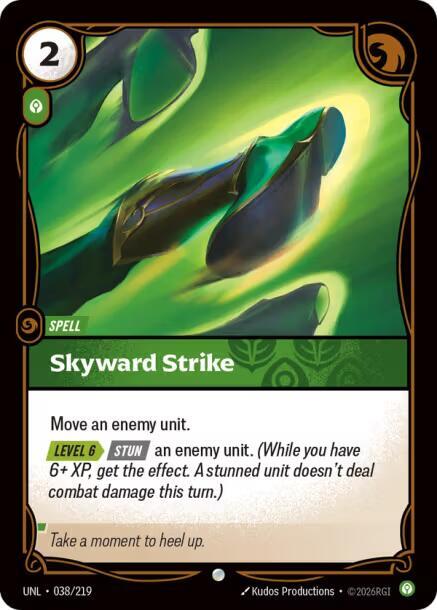 Unleashed - 038/219 - Skyward Strike - Common - Foil