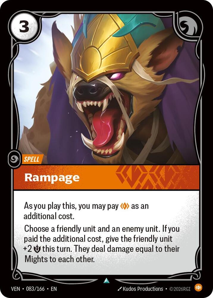 Vendetta - 083/166 - Rampage - Uncommon