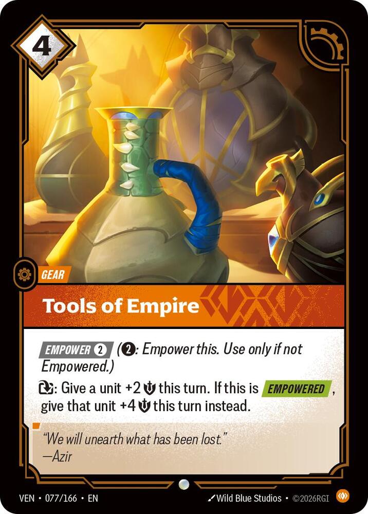Vendetta - 077/166 - Tools of Empire - Common