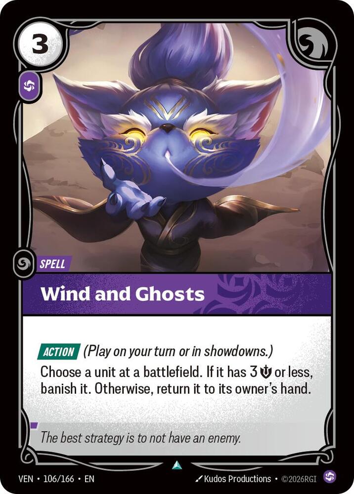 Vendetta - 106/166 - Wind and Ghosts - Uncommon