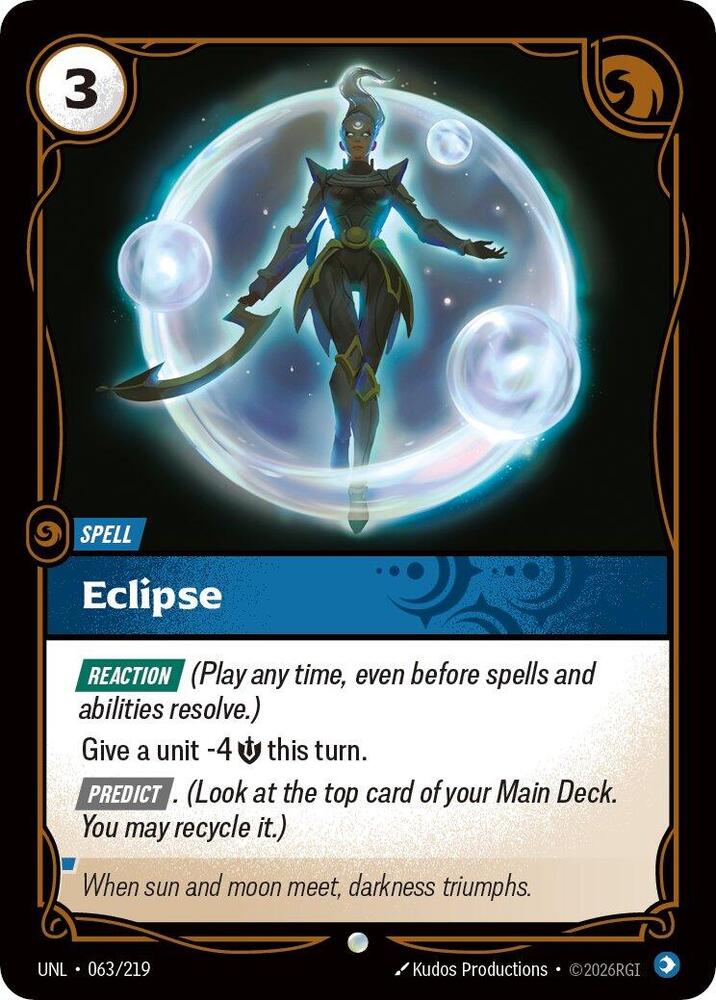 Unleashed - 063/219 - Eclipse - Common - Foil