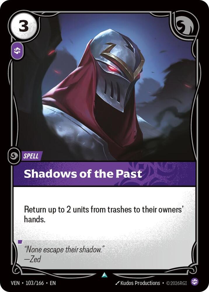 Vendetta - 103/166 - Shadows of the Past - Uncommon