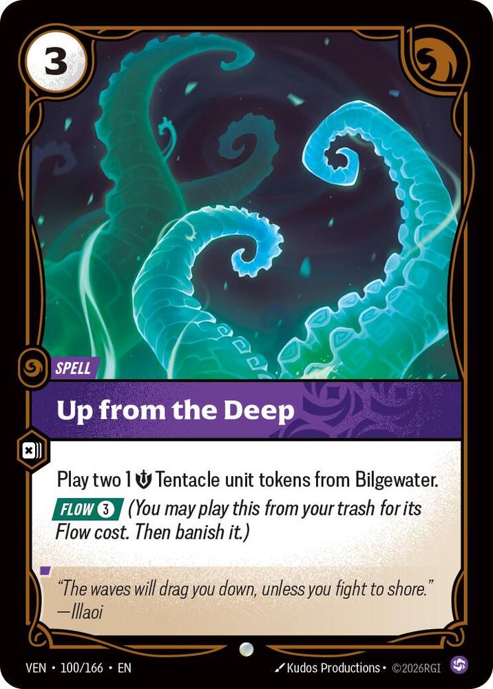 Vendetta - 100/166 - Up from the Deep - Common