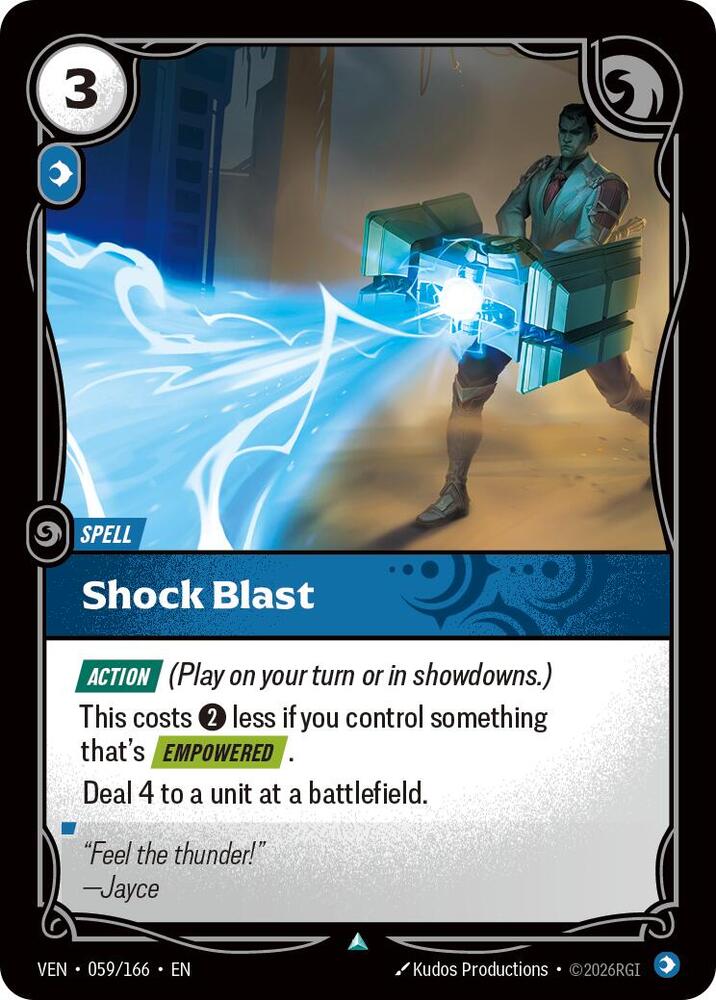 Vendetta - 059/166 - Shock Blast - Uncommon