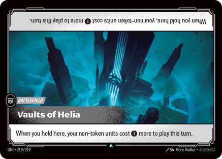 Unleashed - 219/219 - Vaults of Helia - Uncommon - Foil