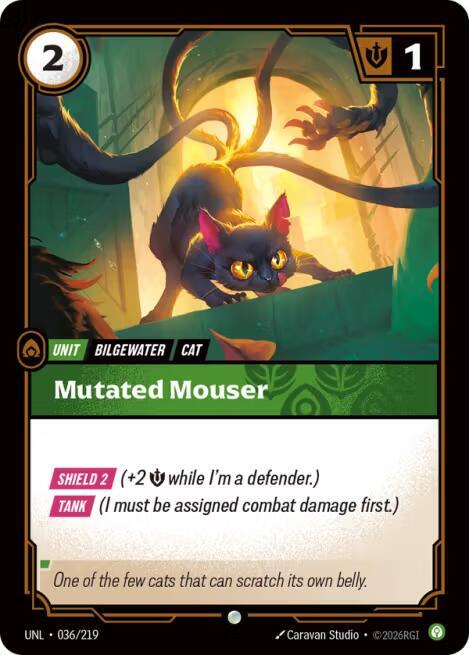 Unleashed - 036/219 - Mutated Mouser - Common