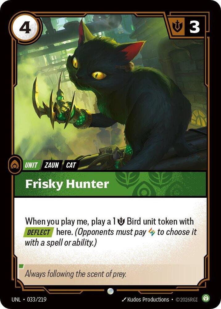 Unleashed - 033/219 - Frisky Hunter - Common